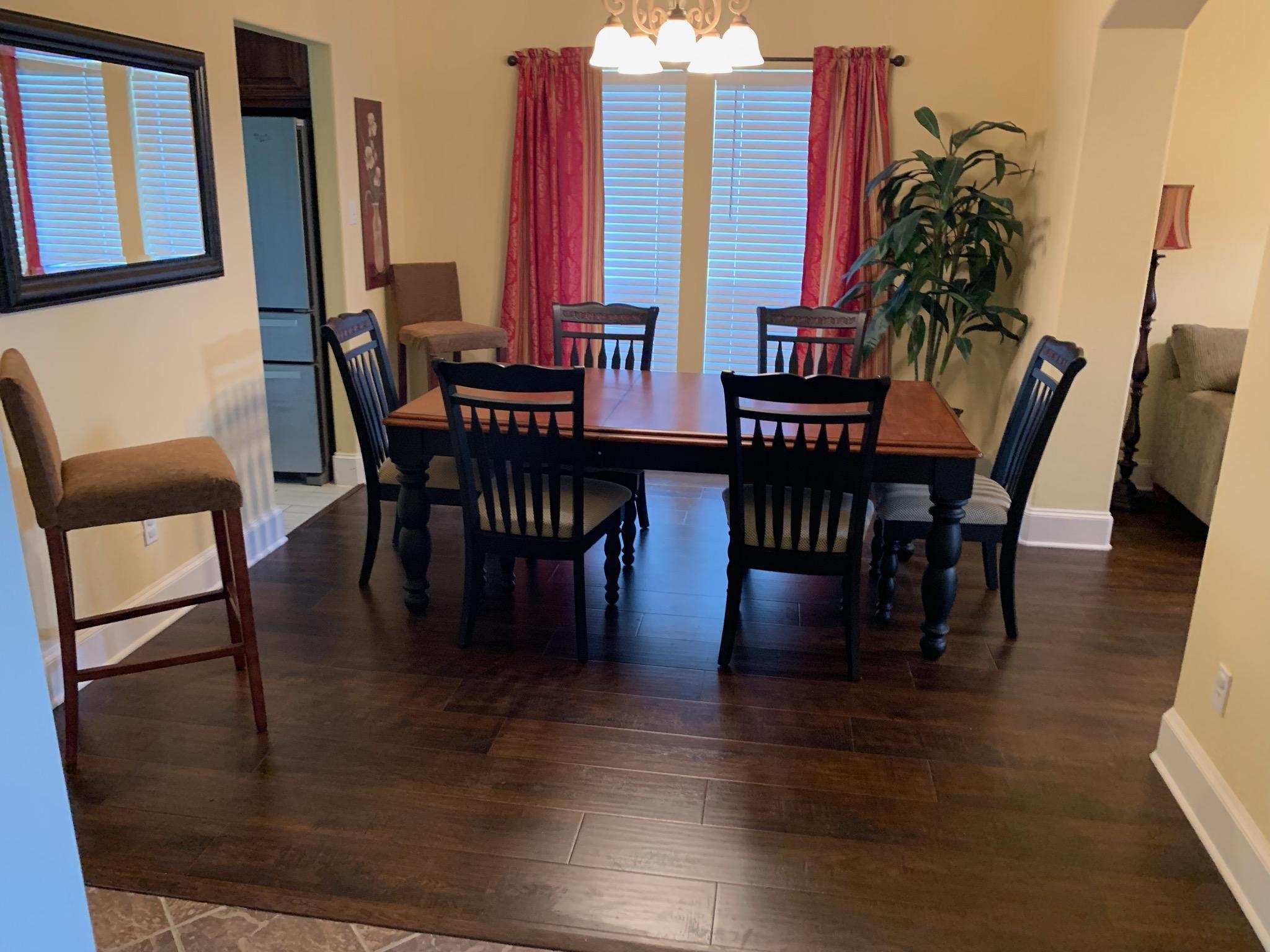 Sections of the Home 5 Flooring Dining